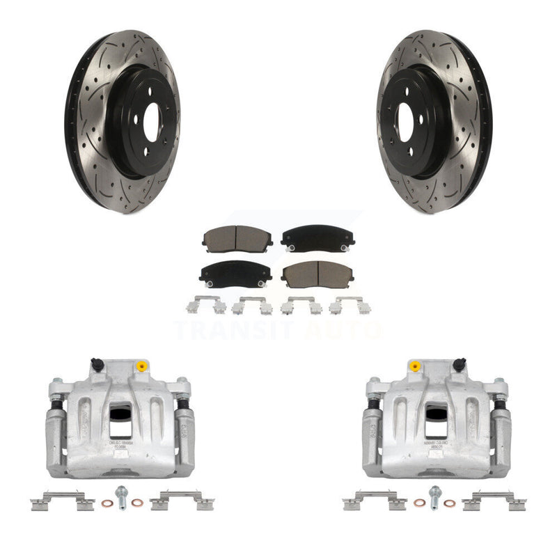 Transit Auto KCD-100006C Disc Brake Kit for 2015-2016 Dodge Charger - Front product image