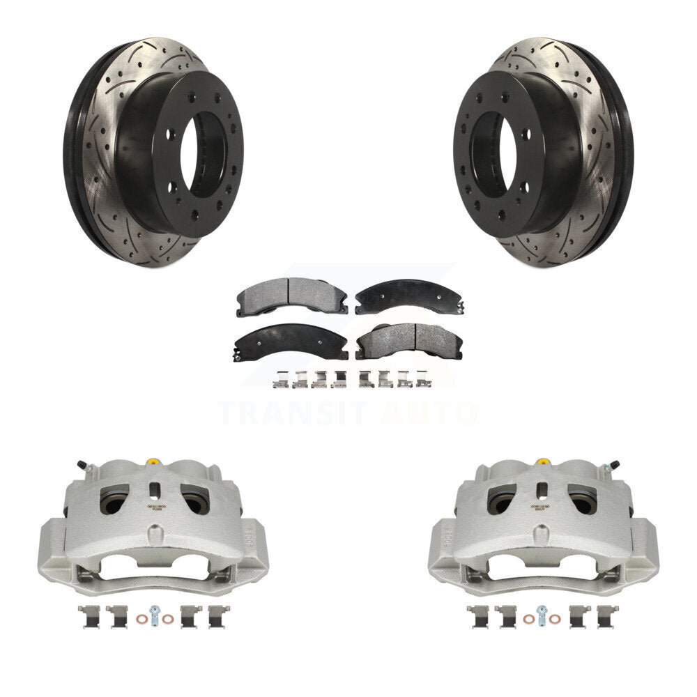 Transit Auto KCD-100006P Disc Brake Kit for 2011-2019 Chevrolet Suburban 3500 HD, Chevrolet Silverado 2500 HD, Chevrolet Silverado 3500 HD & more - Front product image
