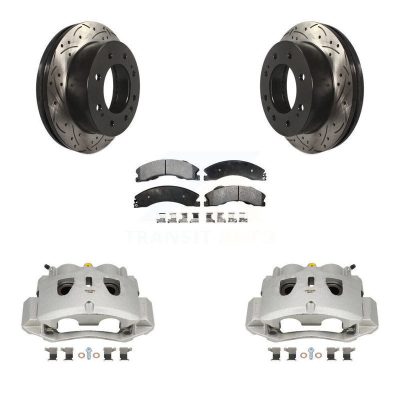 Transit Auto KCD-100006T Disc Brake Kit for 2011-2019 Chevrolet Suburban 3500 HD, Chevrolet Silverado 2500 HD, Chevrolet Silverado 3500 HD & more - Front product image