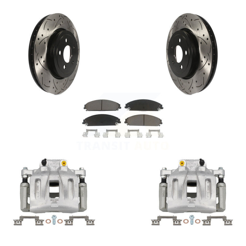 Transit Auto KCD-100008C Disc Brake Kit for 2005-2011 Dodge Charger, Chrysler 300, Dodge Magnum - Front product image