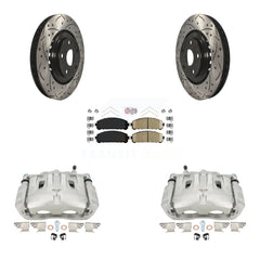 Transit Auto KCD-100008N Disc Brake Kit for 2010-2020 Toyota Highlander, Toyota Sienna, Lexus RX350 - Front product image