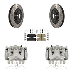 Transit Auto KCD-100009N Disc Brake Kit for 2008-2021 Lexus NX300, Lexus NX200t, Lexus NX300h & more - Front product image