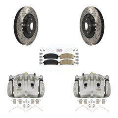 Transit Auto KCD-100010N Disc Brake Kit for 2008-2021 Lexus NX300, Lexus NX200t, Lexus NX300h & more - Front product image