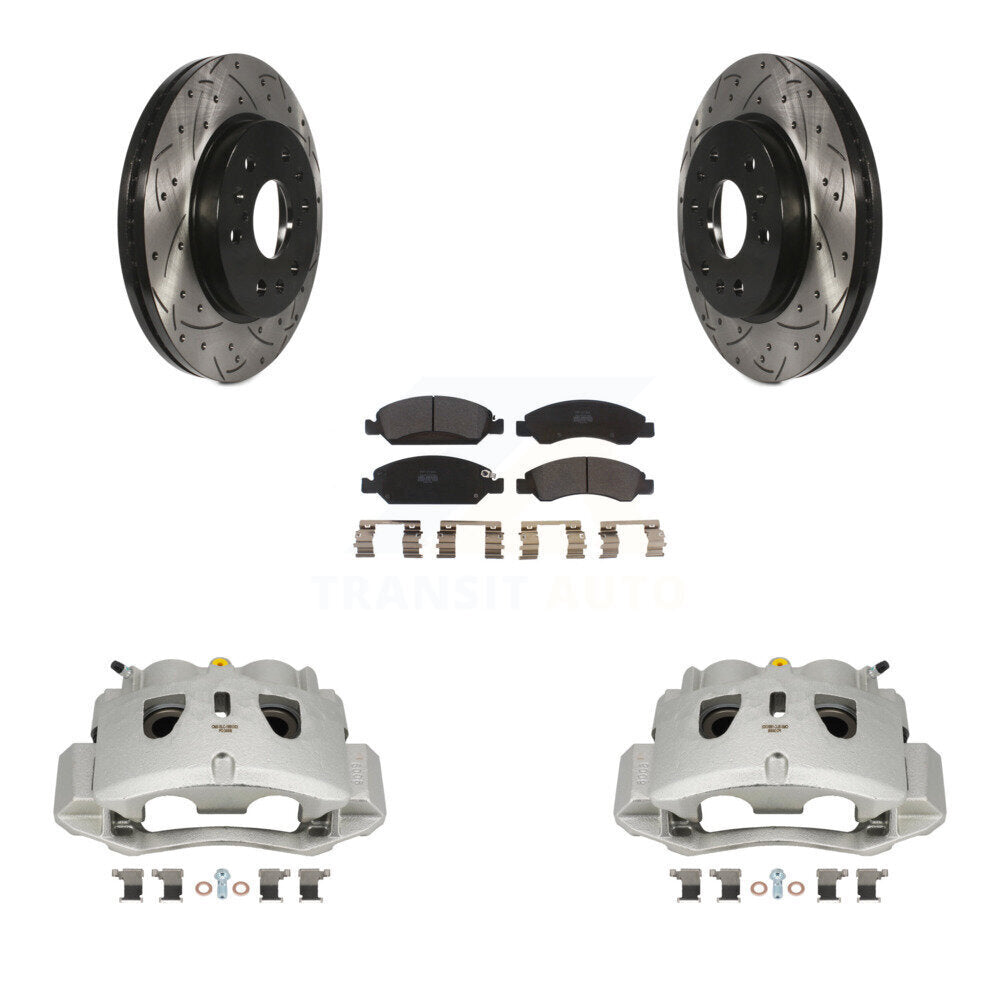Transit Auto KCD-100010P Disc Brake Kit for 2016 Chevrolet Suburban - Front product image