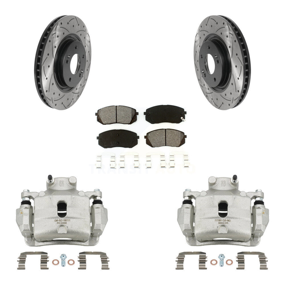 Transit Auto KCD-100010S Disc Brake Kit for 2015 Hyundai Sonata - Front product image