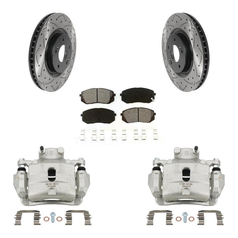 Transit Auto KCD-100010S Disc Brake Kit for 2015 Hyundai Sonata - Front product image