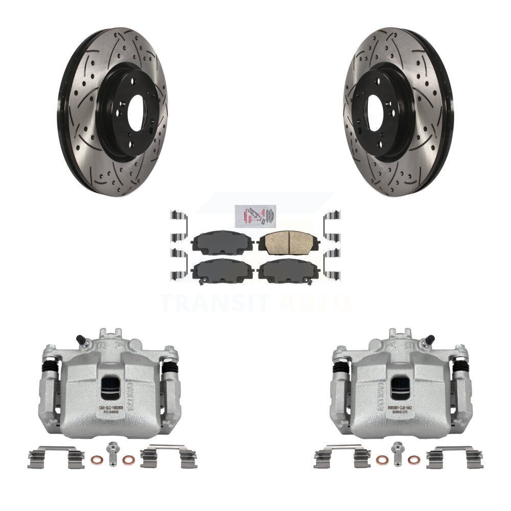 Transit Auto KCD-100011N Disc Brake Kit for 2002-2006 Acura RSX - Front product image