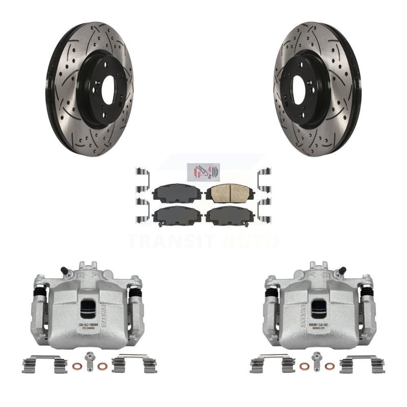 Transit Auto KCD-100011N Disc Brake Kit for 2002-2006 Acura RSX - Front product image
