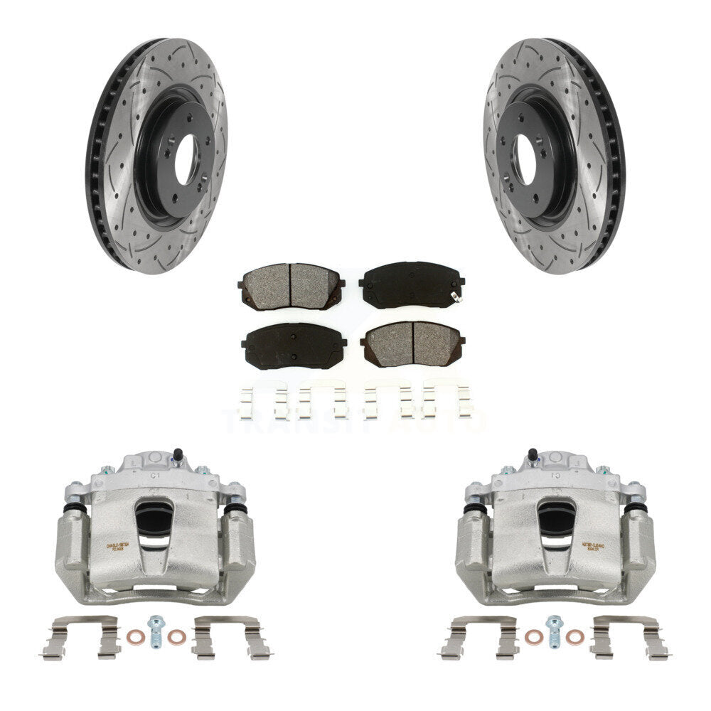 Transit Auto KCD-100011S Disc Brake Kit for 2015 Hyundai Sonata - Front product image