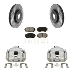 Transit Auto KCD-100011S Disc Brake Kit for 2015 Hyundai Sonata - Front product image