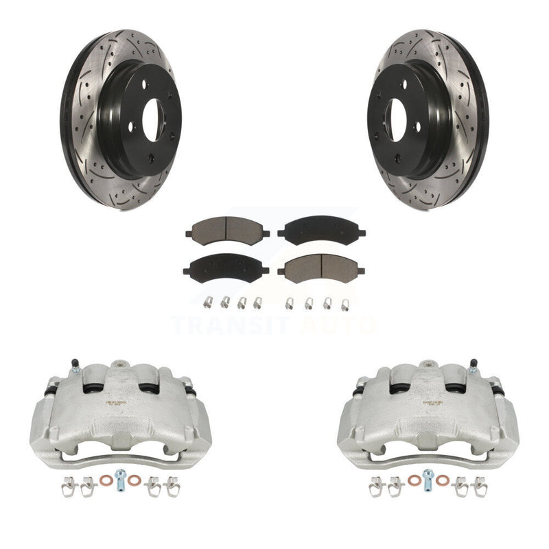 Transit Auto KCD-100012C Disc Brake Kit for 2006-2008 Dodge Ram 1500 - Front product image