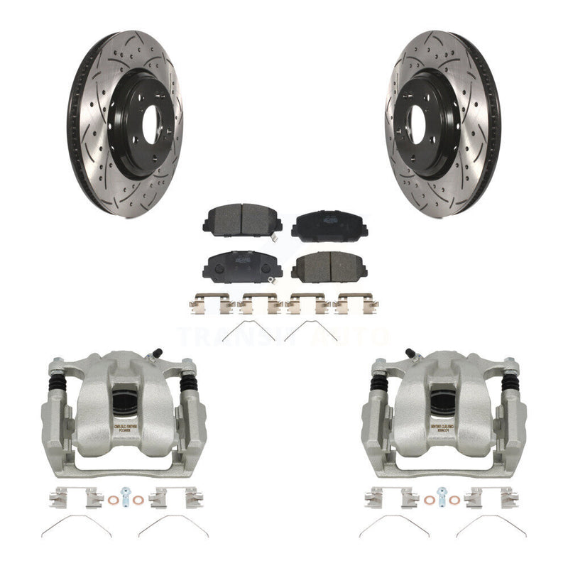 Transit Auto KCD-100012T Disc Brake Kit for 2016-2022 Acura ILX, Honda Accord - Front product image