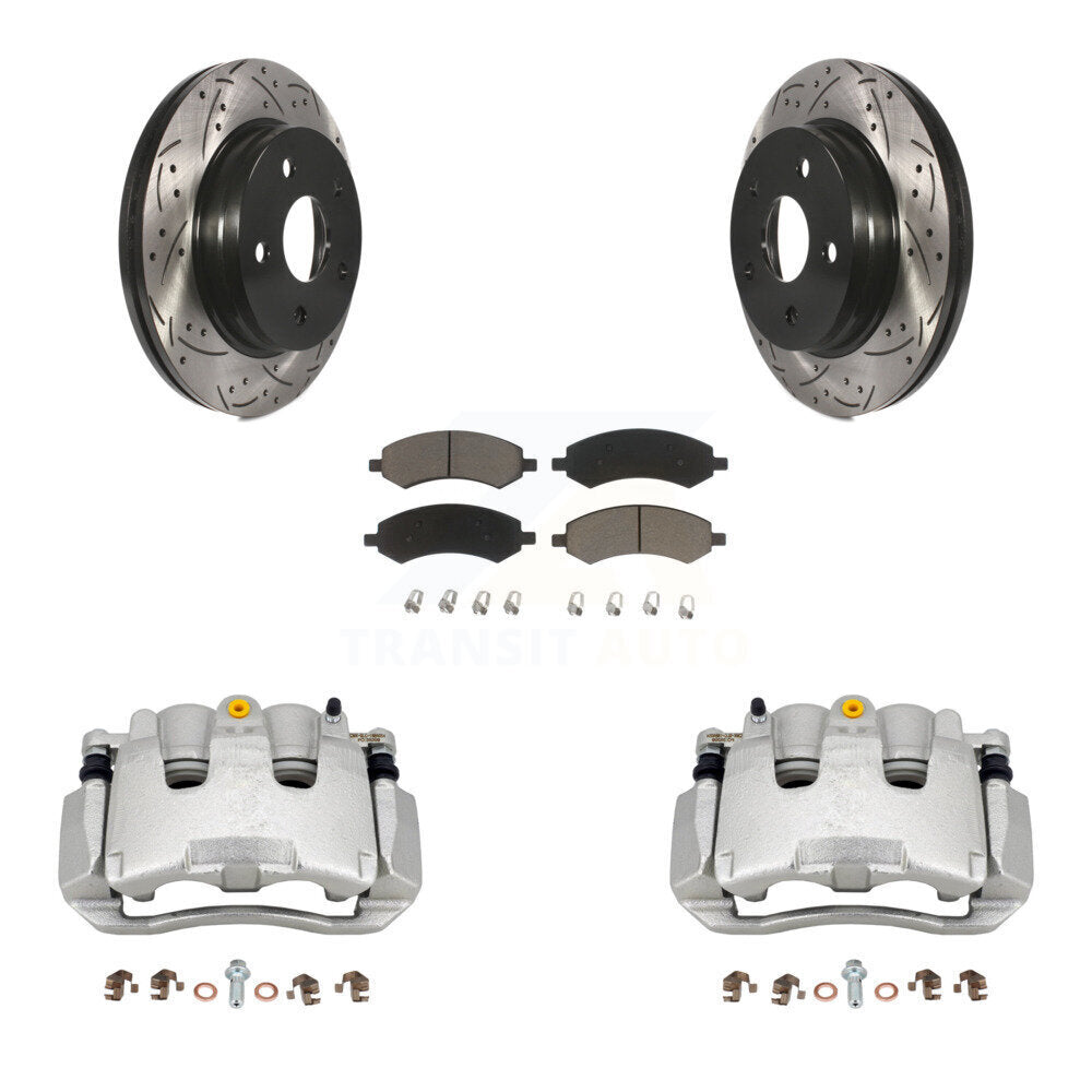 Transit Auto KCD-100013C Disc Brake Kit for 2007-2009 Chrysler Aspen, Dodge Durango - Front product image
