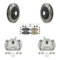 Transit Auto KCD-100013N Disc Brake Kit for 2006-2020 Toyota RAV4, Toyota Corolla iM, Scion iM & more - Front product image