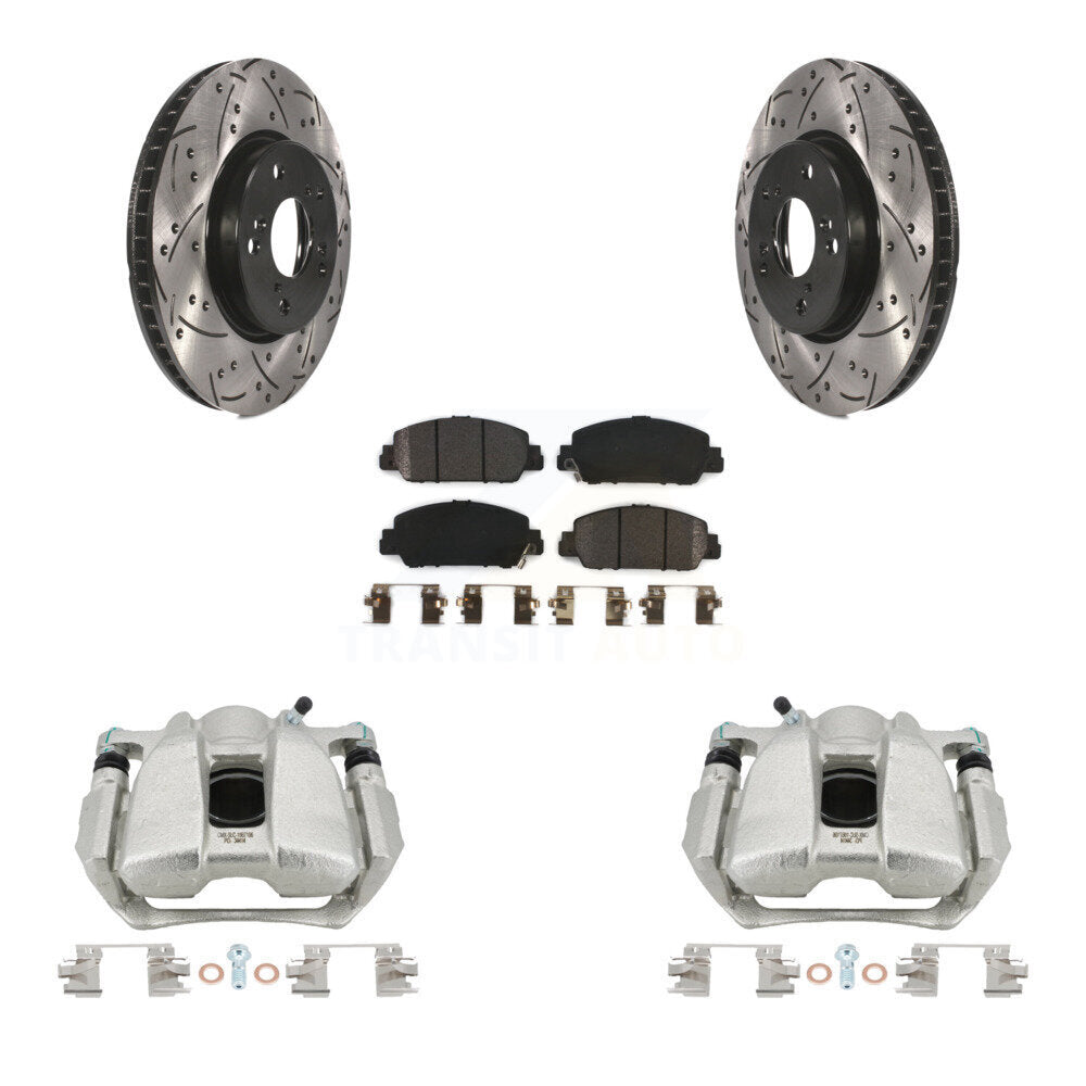 Transit Auto KCD-100013P Disc Brake Kit for 2013-2022 Honda Accord - Front product image