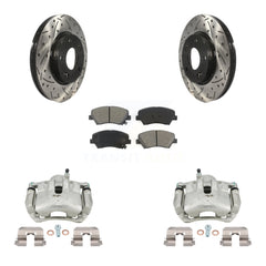 Transit Auto KCD-100013S Disc Brake Kit for 2013-2016 Hyundai Elantra GT, Kia Forte, Kia Forte5 & more - Front product image