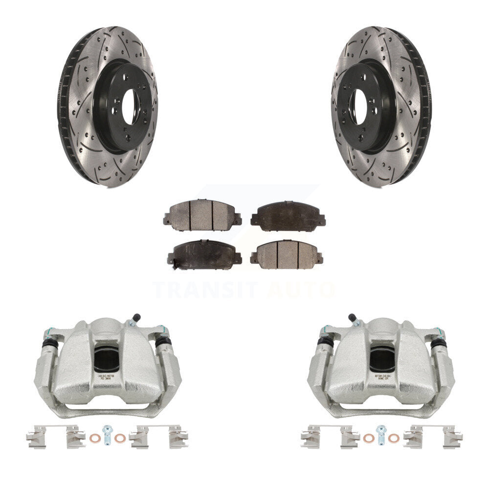 Transit Auto KCD-100013T Disc Brake Kit for 2013-2022 Honda Accord - Front product image