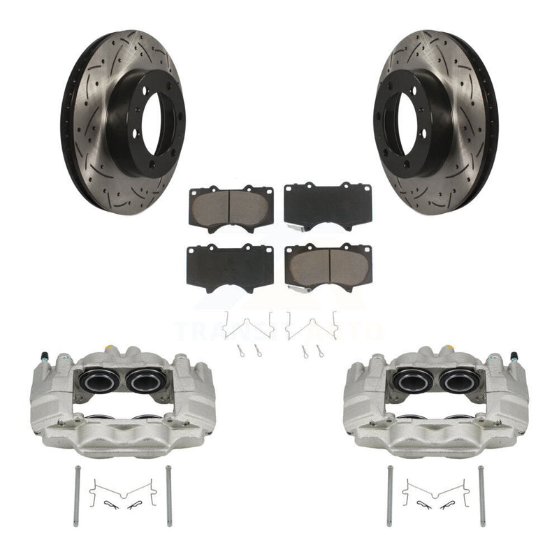 Transit Auto KCD-100014C Disc Brake Kit for 2007-2022 Toyota Tacoma, Toyota FJ Cruiser - Front product image