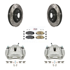 Transit Auto KCD-100014N Disc Brake Kit for 2006-2020 Toyota RAV4, Toyota Corolla iM, Scion iM & more - Front product image