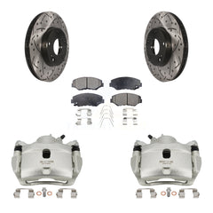Transit Auto KCD-100014P Disc Brake Kit for 2005-2017 Honda CR-Z, Honda Civic, Acura ILX & more - Front product image