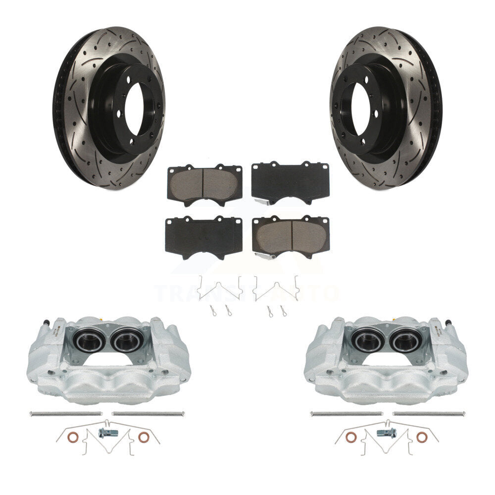Transit Auto KCD-100015C Disc Brake Kit for 2010-2015 Lexus GX460, Toyota 4Runner - Front product image