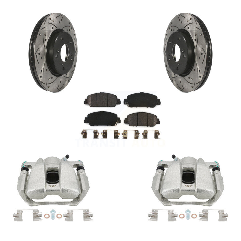 Transit Auto KCD-100015P Disc Brake Kit for 2013-2022 Honda Accord, Honda HR-V - Front product image