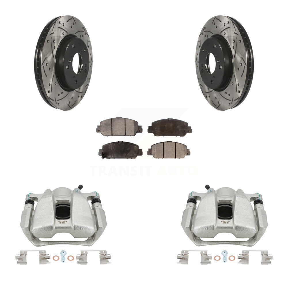 Transit Auto KCD-100015T Disc Brake Kit for 2013-2022 Honda Accord, Honda HR-V - Front product image