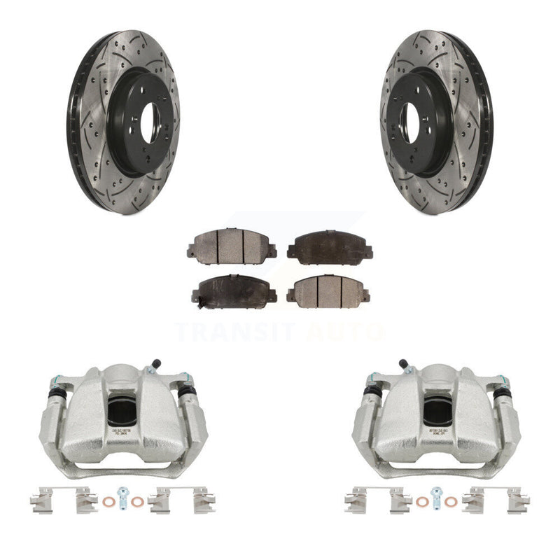 Transit Auto KCD-100015T Disc Brake Kit for 2013-2022 Honda Accord, Honda HR-V - Front product image