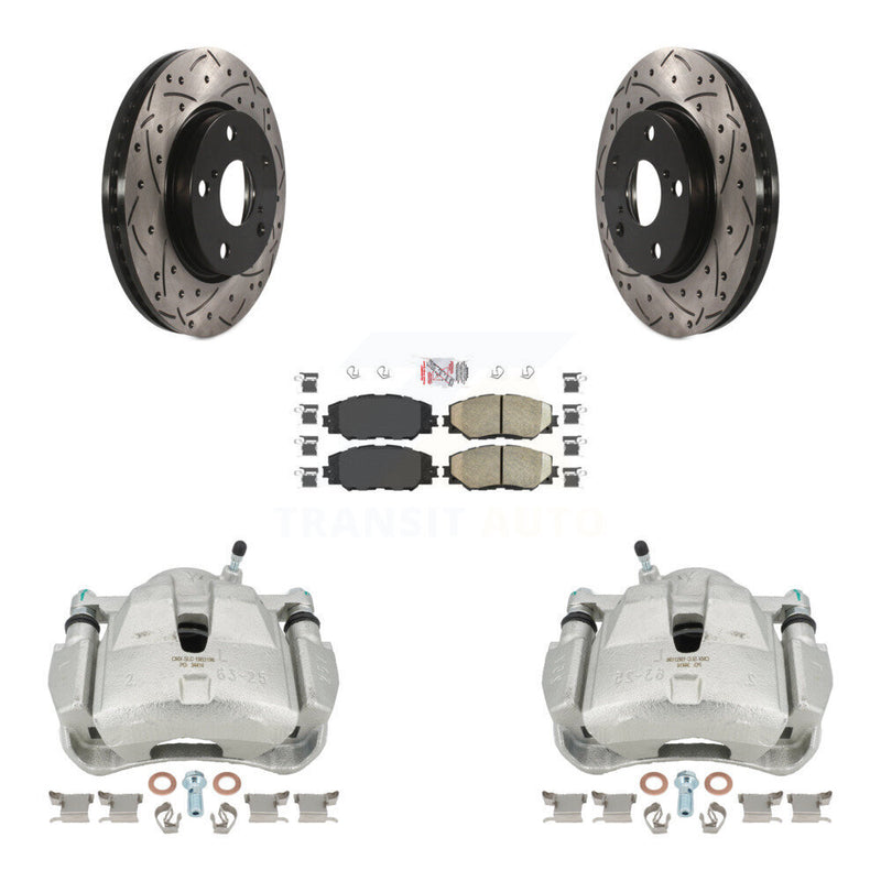 Transit Auto KCD-100016N Disc Brake Kit for 2006-2018 Toyota RAV4 - Front product image