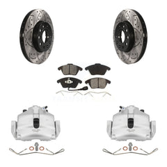 Transit Auto KCD-100017S Disc Brake Kit for 2006-2019 Volkswagen Beetle, Volkswagen Jetta, Volkswagen Golf & more - Front product image