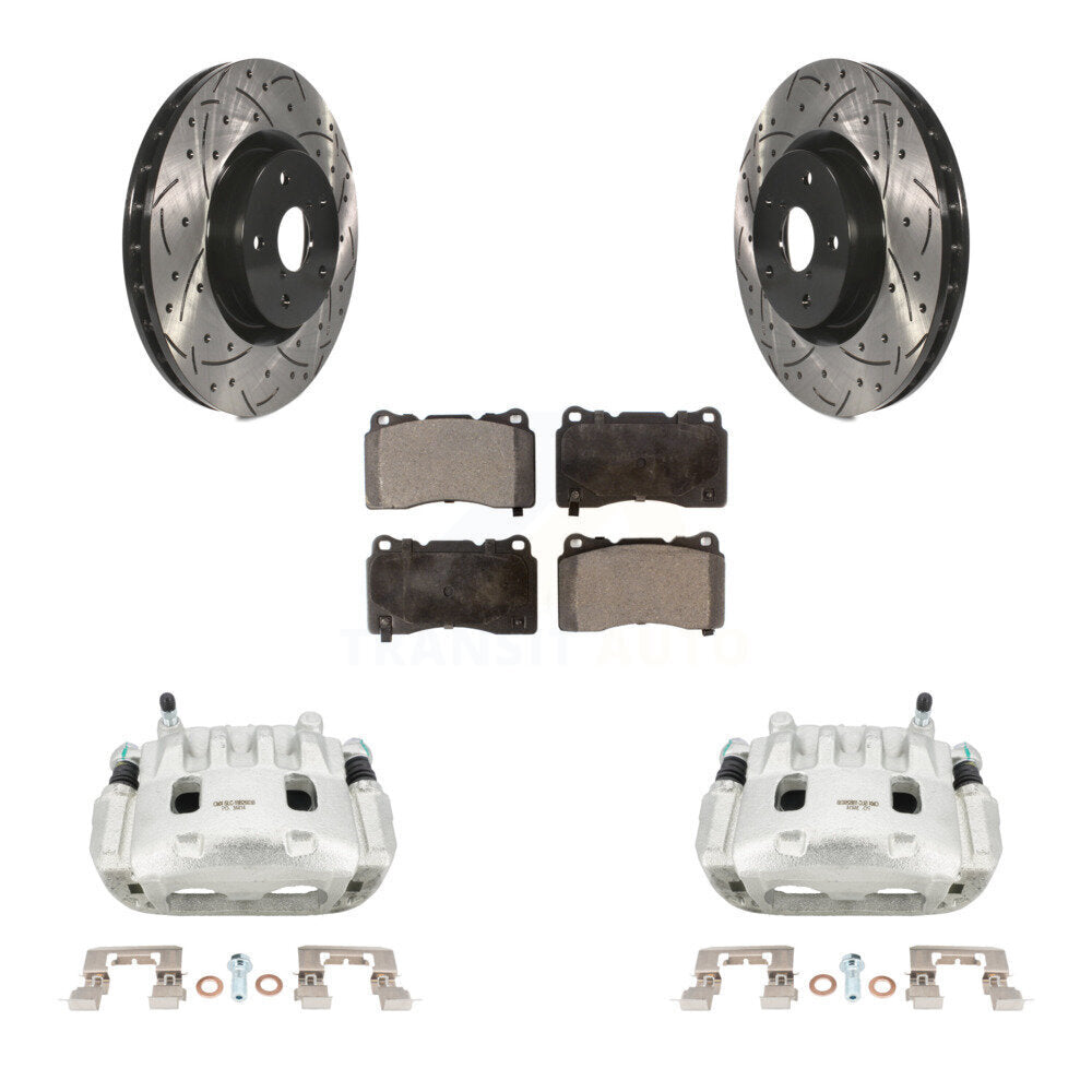 Transit Auto KCD-100017T Disc Brake Kit for 2012-2014 Subaru WRX, Subaru Impreza - Front product image