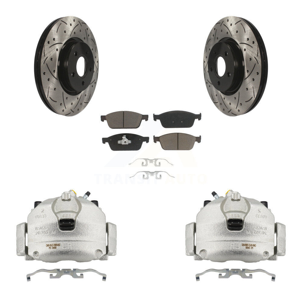 Transit Auto KCD-100018C Disc Brake Kit for 2013-2018 Ford Focus - Front product image