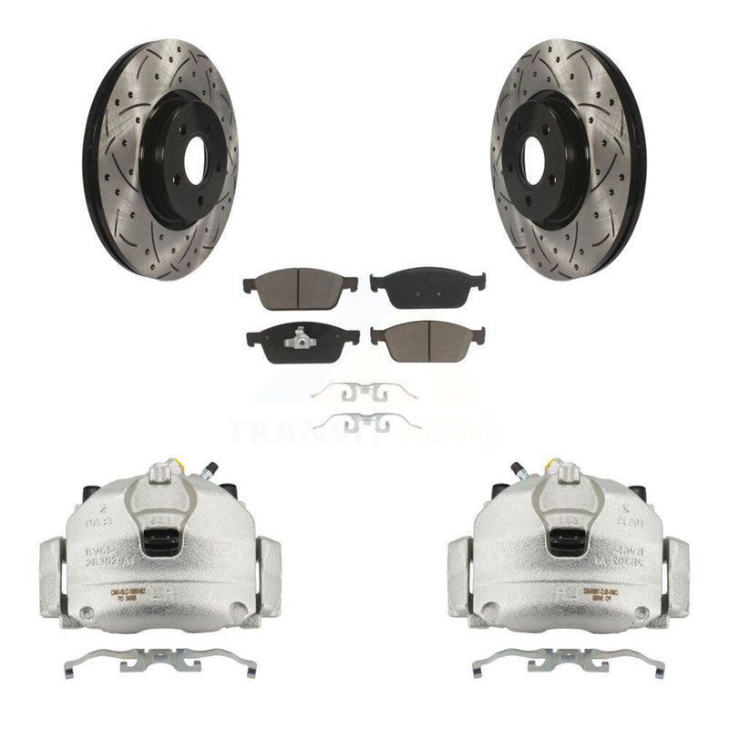 Transit Auto KCD-100018C Disc Brake Kit for 2013-2018 Ford Focus - Front product image