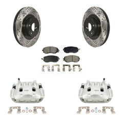 Transit Auto KCD-100018P Disc Brake Kit for 2011-2018 Subaru Crosstrek, Subaru Forester, Subaru Legacy & more - Front product image