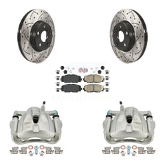 Transit Auto KCD-100019N Disc Brake Kit for 2008-2019 Toyota Corolla, Toyota Matrix, Pontiac Vibe & more - Front product image