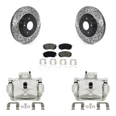 Transit Auto KCD-100019S Disc Brake Kit for 2016-2019 Hyundai Sonata, Kia Optima - Front product image