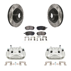 Transit Auto KCD-100019T Disc Brake Kit for 2002-2013 Subaru WRX, Subaru Impreza, Subaru Outback & more - Front product image