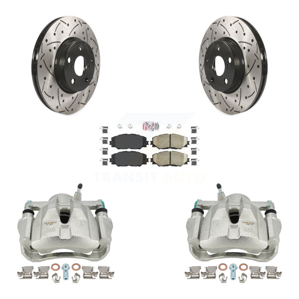 Transit Auto KCD-100020N Disc Brake Kit for 2008-2019 Toyota Corolla, Toyota Matrix, Pontiac Vibe & more - Front product image