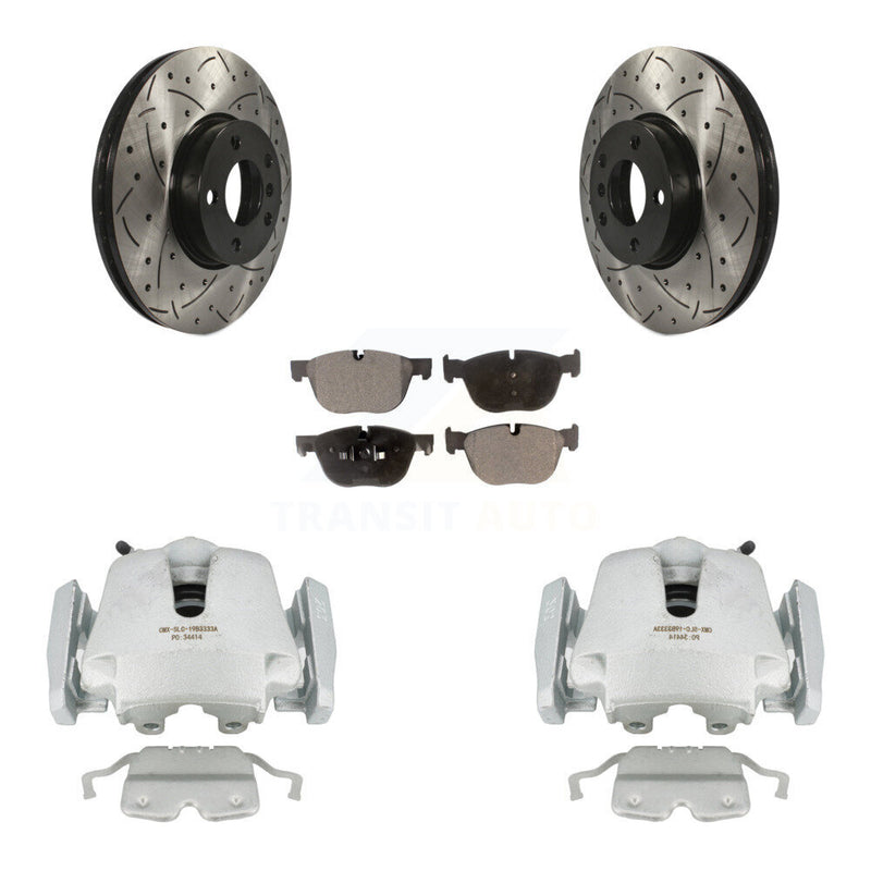 Transit Auto KCD-100020P Disc Brake Kit for 2007-2014 BMW X5, BMW X6 - Front product image