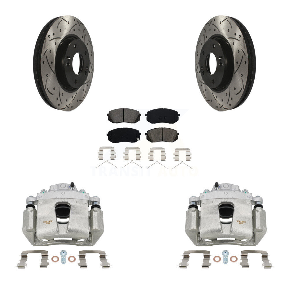 Transit Auto KCD-100020S Disc Brake Kit for 2016 Hyundai Sonata - Front product image