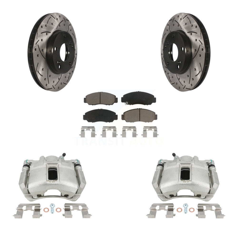 Transit Auto KCD-100021C Disc Brake Kit for 2003-2006 Honda Accord - Front product image