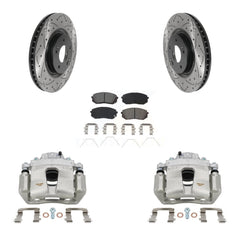 Transit Auto KCD-100021S Disc Brake Kit for 2016-2019 Kia Optima, Hyundai Sonata - Front product image