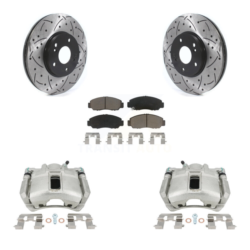 Transit Auto KCD-100023C Disc Brake Kit for 2005-2007 Honda Accord - Front product image