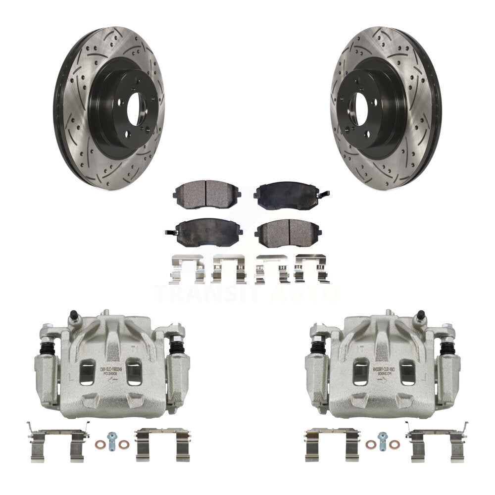 Transit Auto KCD-100023P Disc Brake Kit for 2012 Subaru Legacy - Front product image