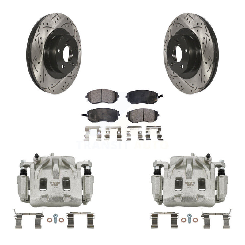 Transit Auto KCD-100023P Disc Brake Kit for 2012 Subaru Legacy - Front product image