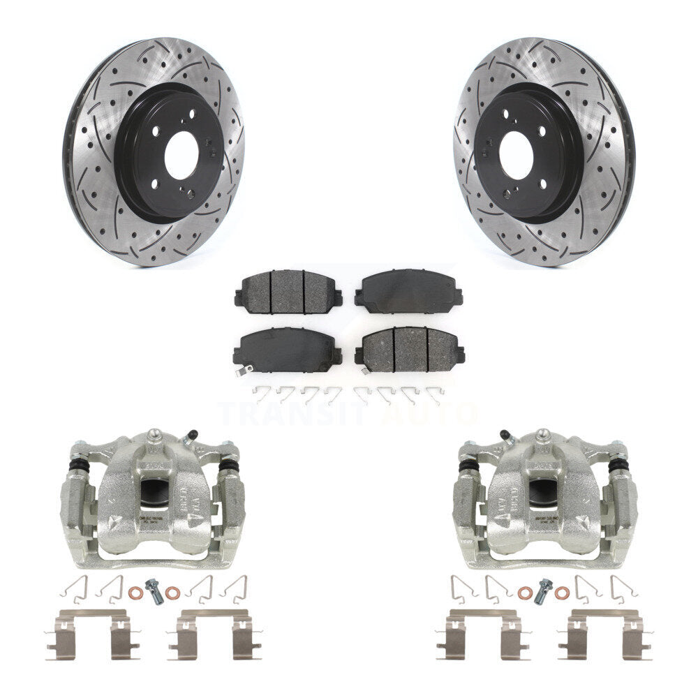 Transit Auto KCD-100023S Disc Brake Kit for 2017-2022 Honda CR-V - Front product image
