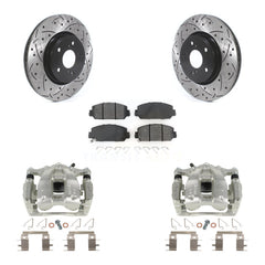Transit Auto KCD-100023S Disc Brake Kit for 2017-2022 Honda CR-V - Front product image