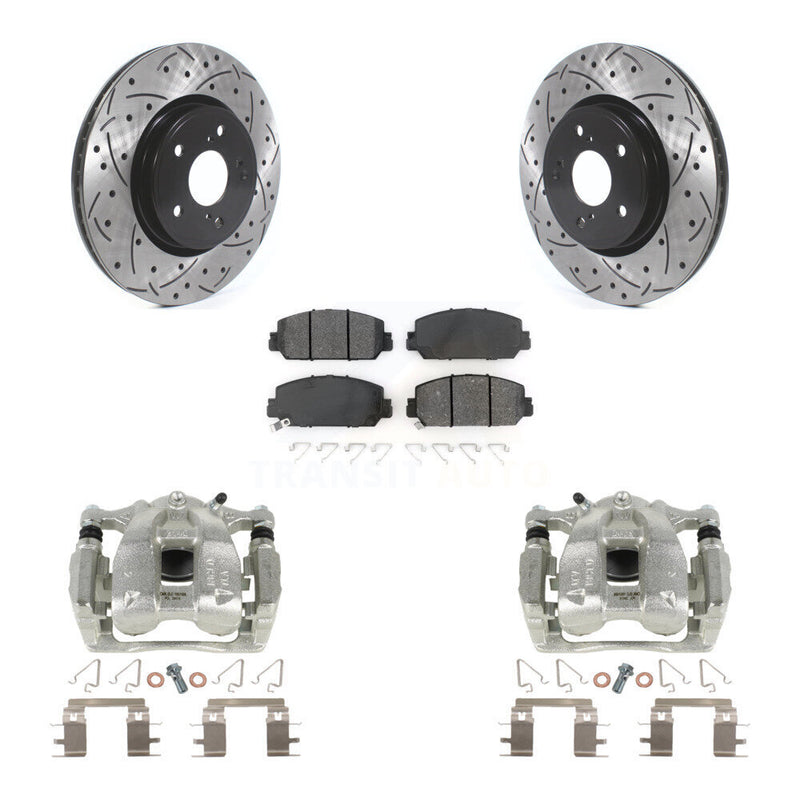 Transit Auto KCD-100023S Disc Brake Kit for 2017-2022 Honda CR-V - Front product image