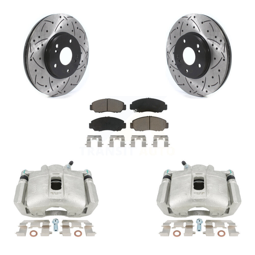 Transit Auto KCD-100024C Disc Brake Kit for 2005-2007 Honda Accord - Front product image