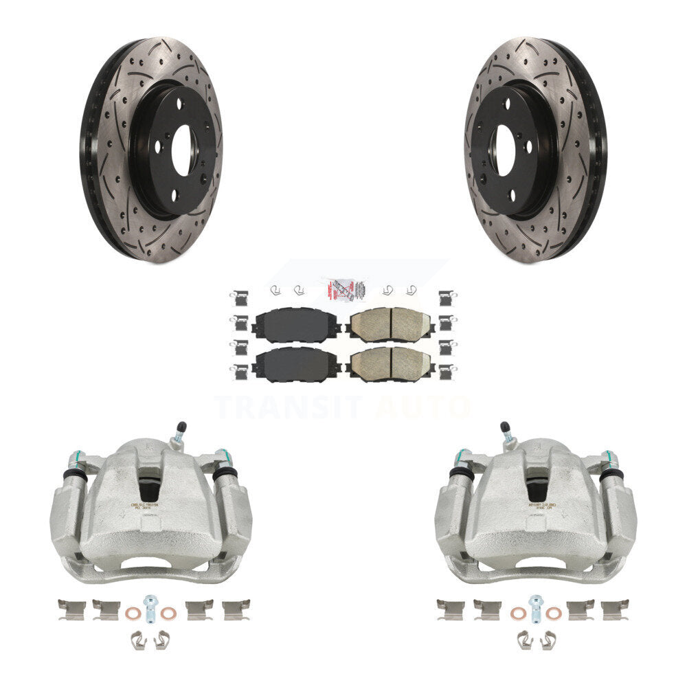 Transit Auto KCD-100024N Disc Brake Kit for 2014-2015 Toyota RAV4 - Front product image